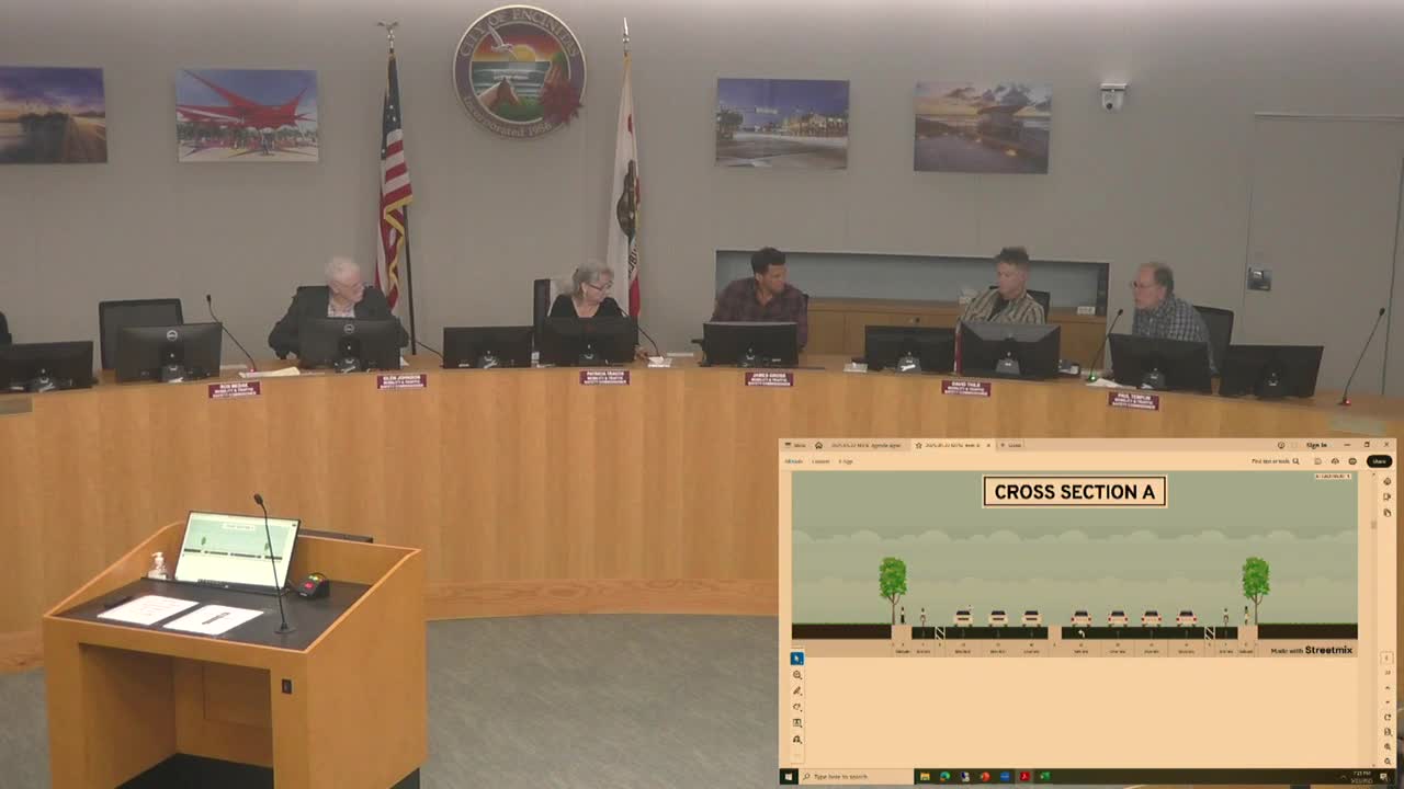 Encinitas Commission discusses bollards and audible edge lines for cyclist safety