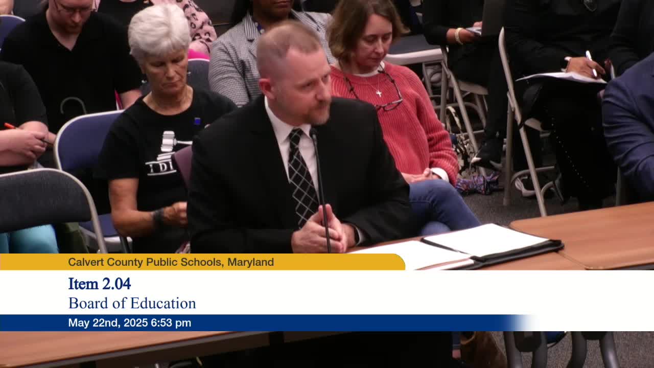Calvert County Board approves new bus routing software and 210 camera systems