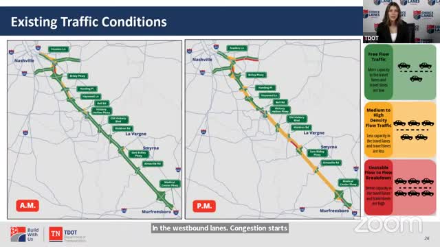 TDOT proposes choice lanes to alleviate traffic congestion in Tennessee