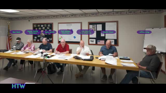 Public commenter raises concern about school district TVs at township electronics recycling event