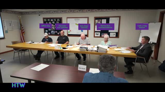 Huntington Township Council approves termination of zoning officer and appoints new staff