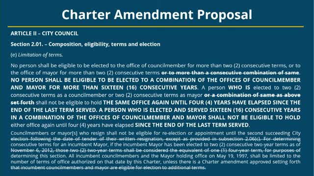 Chandler Council debates charter amendment on consecutive terms for mayor and council members