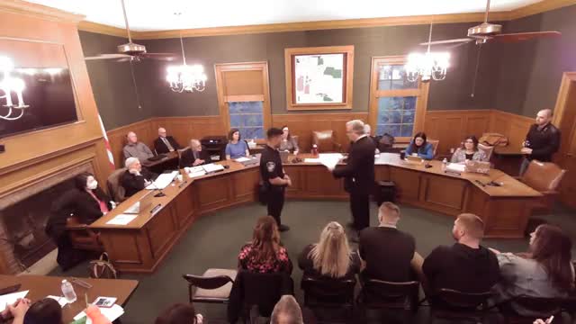 Kyle Messina sworn in as new police officer in Pepper Pike ceremony