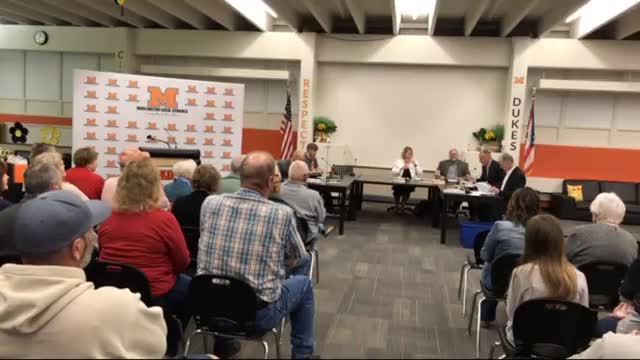 Marlington High School honors Faith Savage and Dylan Hetherington as students of the month