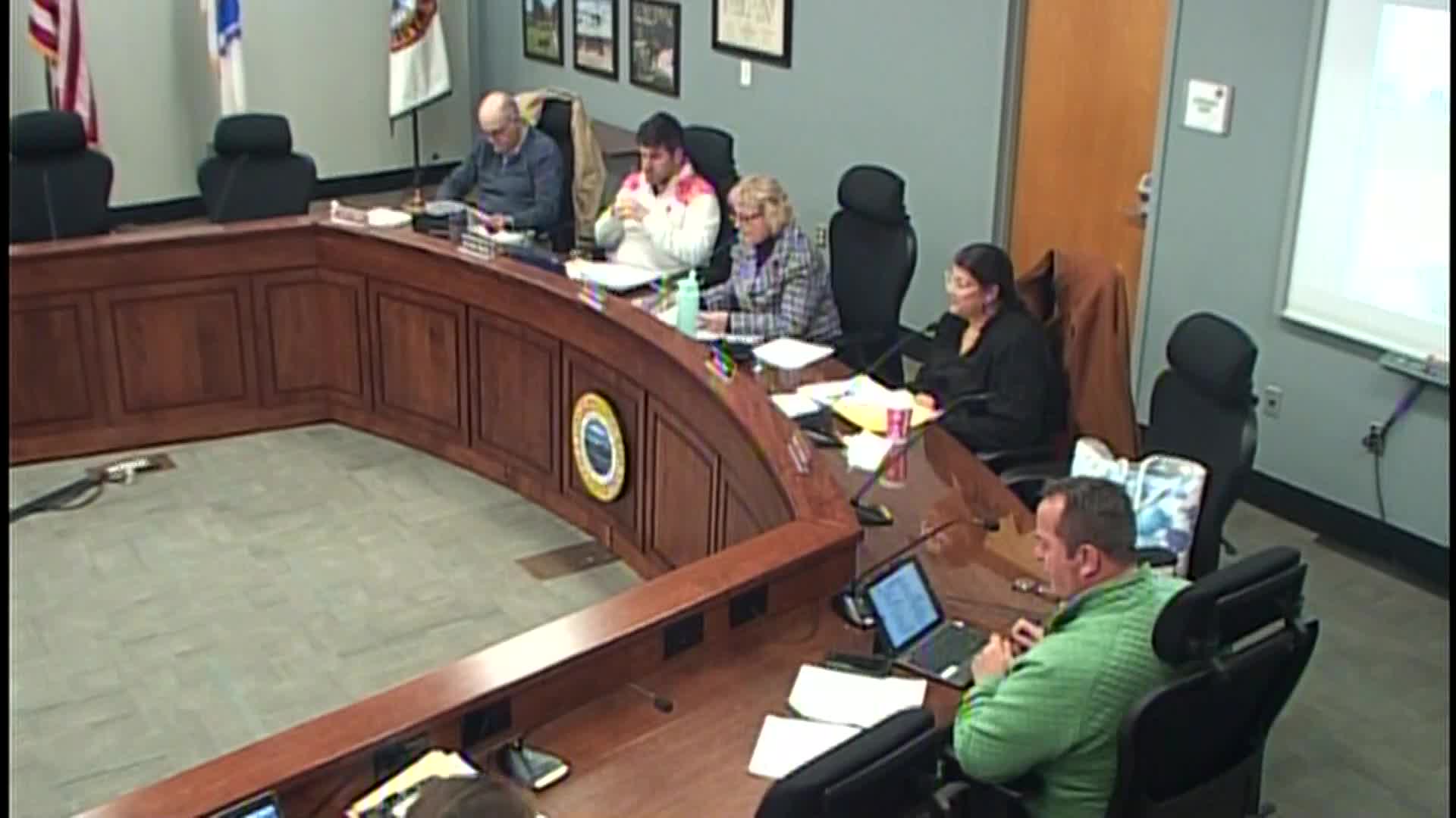 Mansfield Select Board engages Girl Scout troop 64982 in government discussions