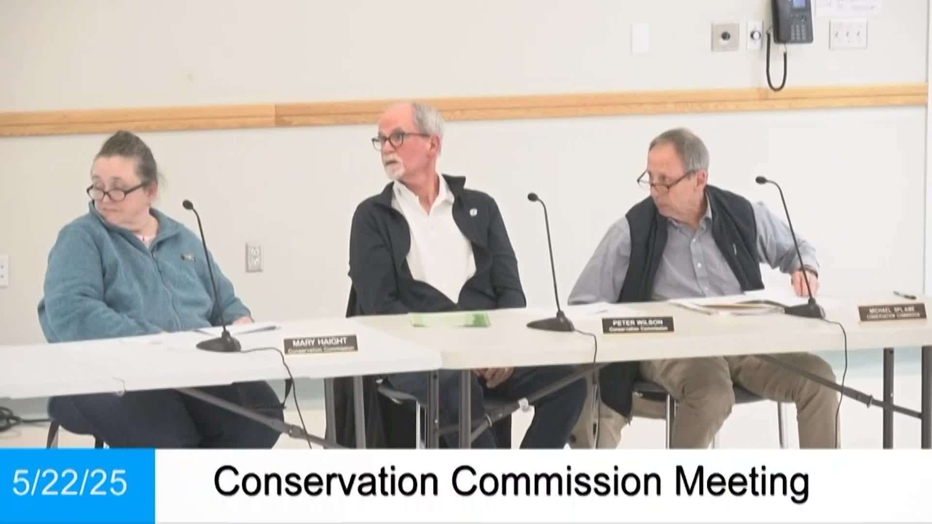 Conservation Commission approves pool fence waiver for LeBlanc Drive homeowners