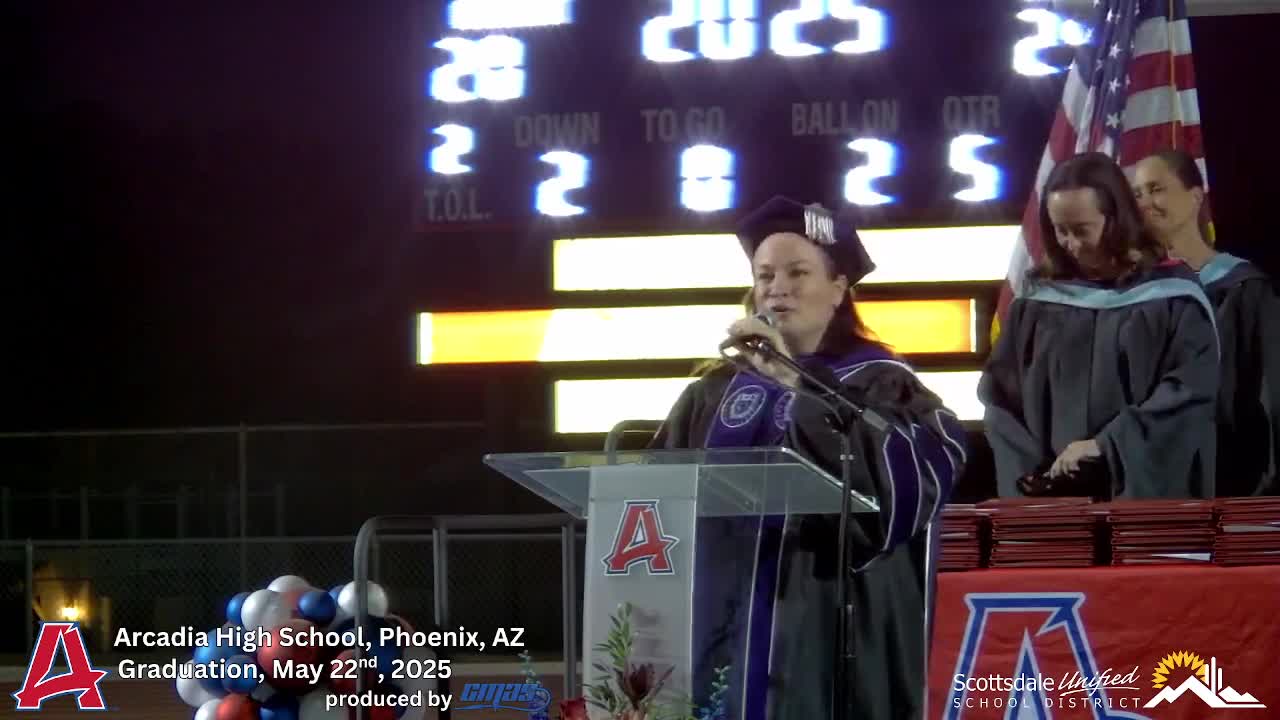 Arcadia High School celebrates graduation ceremony for class of 2025