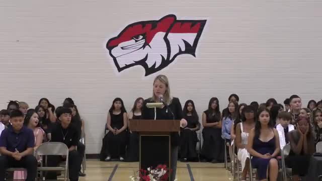 Tonalea Middle School celebrates Class of 2029 with inspiring graduation speeches