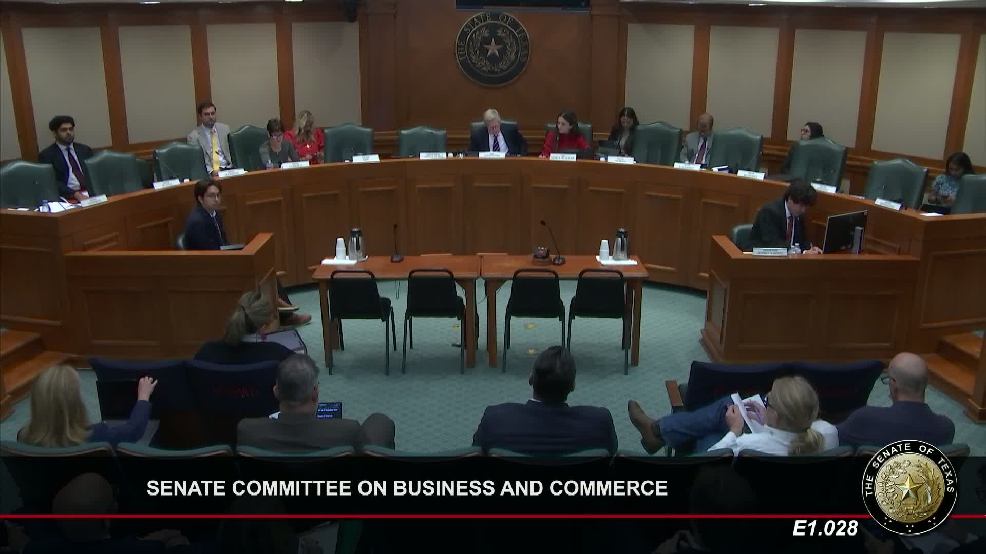 Senate Business Committee starts session amid sleep-deprived senators