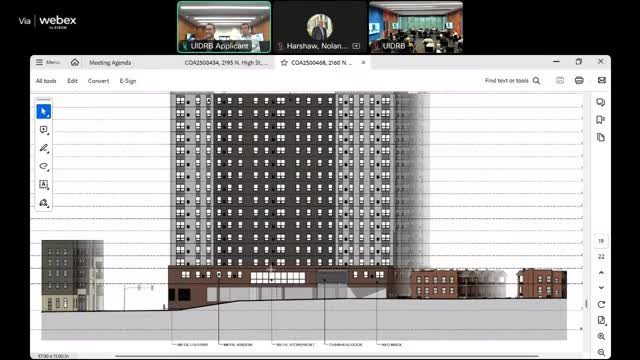 Board reviews student housing project design amid community feedback