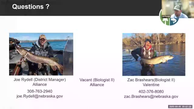 Nebraska officials assess Lake Minnetare's fish population and habitat improvements