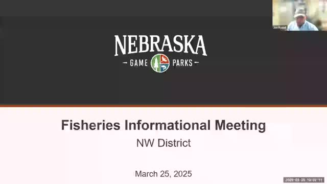 Joe Bridal introduces new structure for Northwest District fisheries management