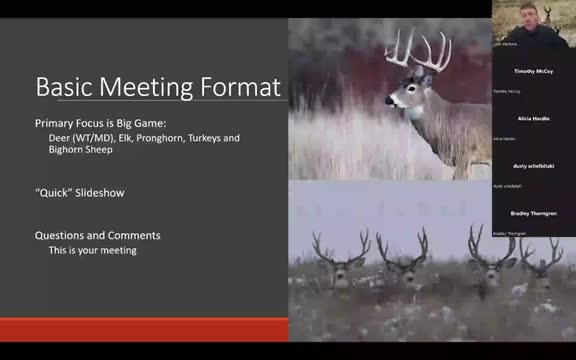 Nebraska officials discuss big game management strategies during public meeting
