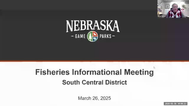 Brad Ifert leads South Central District Fisheries Meeting on local management updates