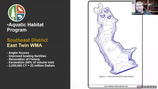State agency outlines 15-year plan for 71 aquatic habitat enhancement projects