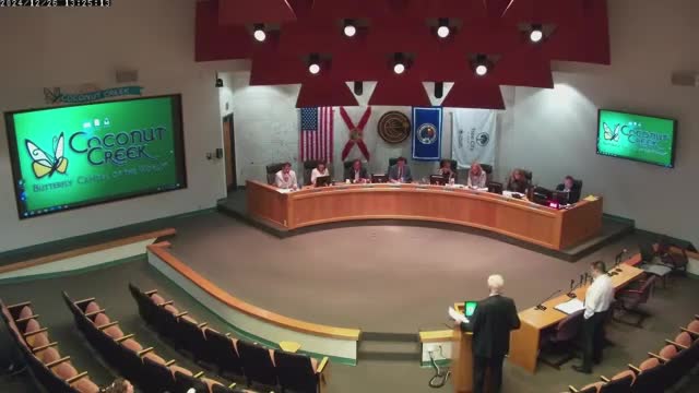 Coconut Creek City Commission updates utility regulations to address water management issues
