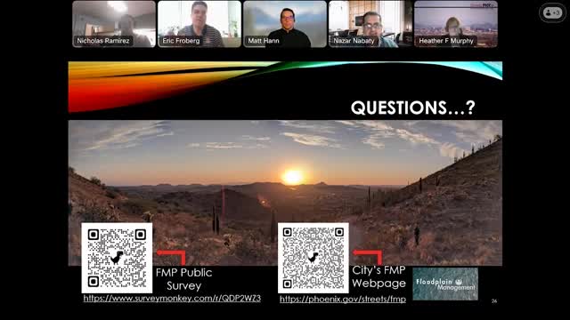Phoenix Flood Control District updates residents on drainage and insurance concerns