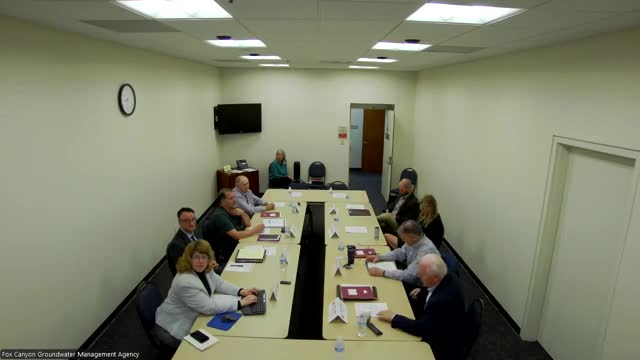 Fox Canyon Groundwater Management Board conducts special meeting and recesses for closed session