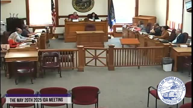 Middletown Industrial Development Agency reviews financials and updates on PolyCraft