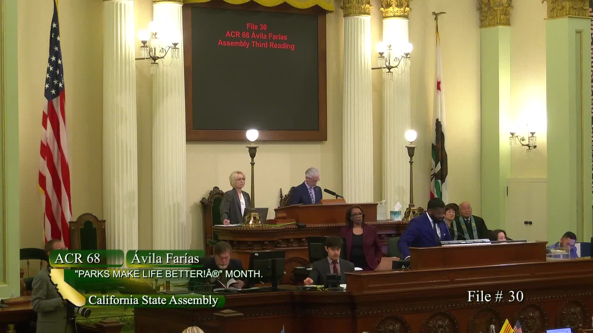 California Assembly declares July 2025 Parks Make Life Better Month