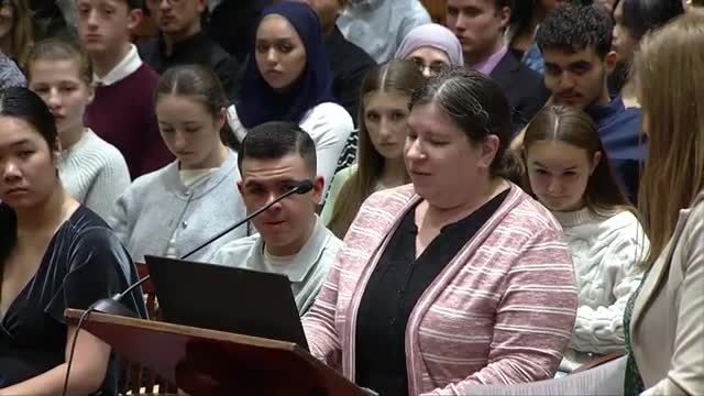 Diverse Language Students Recognized in Multilingual Recognition Ceremony