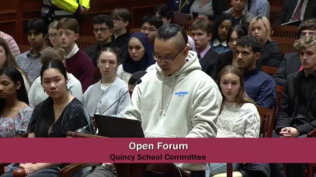 Quincy schools celebrate National Honor Society seniors at recognition ceremony