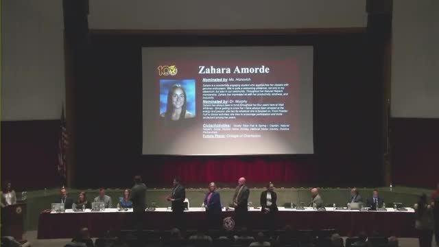 Whitman High School honors outstanding students for leadership and achievements