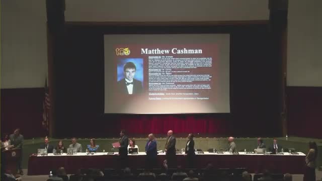 Graduating seniors recognized for achievements in arts, sports, and leadership