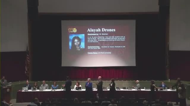 Walt Whitman honors outstanding students with various academic and extracurricular achievements