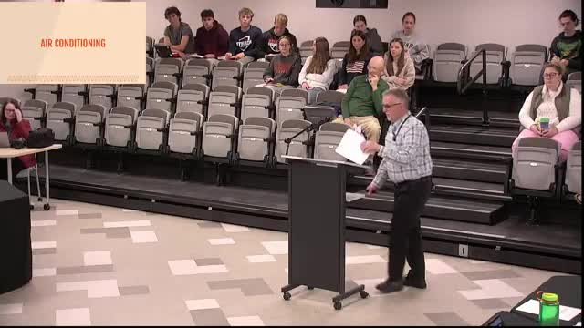 District proposes phased air conditioning installation for cost-effective cooling solutions