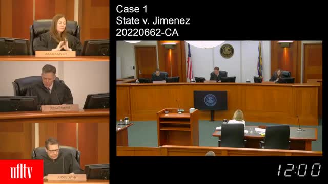 Court hears arguments for new trial in State versus Jimenez case