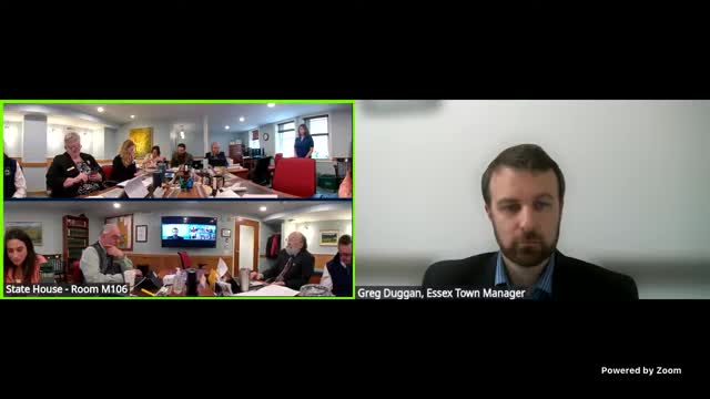 Essex Town Manager Dugan discusses charter changes with Select Board and residents