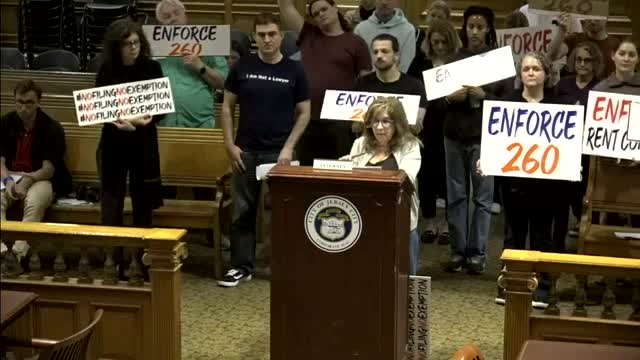 Portside Towers residents demand enforcement of rent control amid escalating rent increases