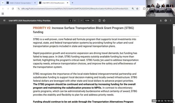 Utah officials seek continued funding for air quality and transit improvements