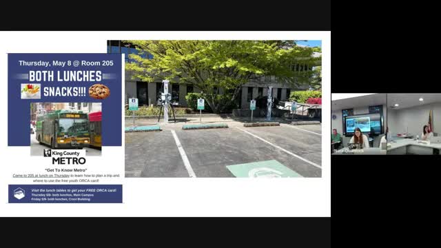 King County Metro educates students on public transportation and safety courses