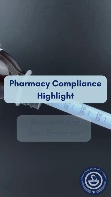 Pharmacy initiative enhances compliance and error prevention for oral suspension reconstitution