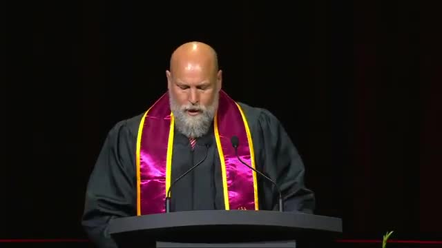 Principal Henshaw highlights gratitude and perspective at Mountain View High School graduation