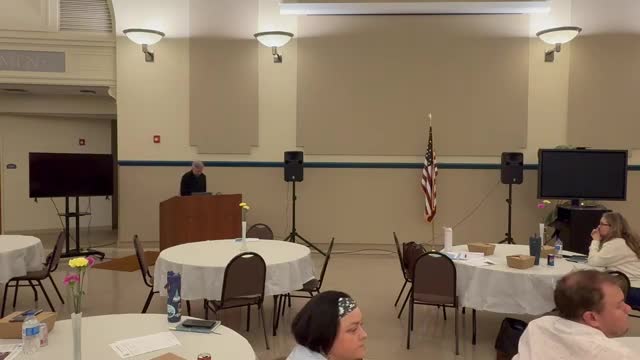 Russell shares personal journey at Goldstone Square community meeting