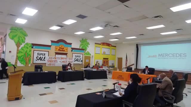 Doctor Tijerina celebrates Sergeant Harrell Middle School's 20 millionaire readers achievement