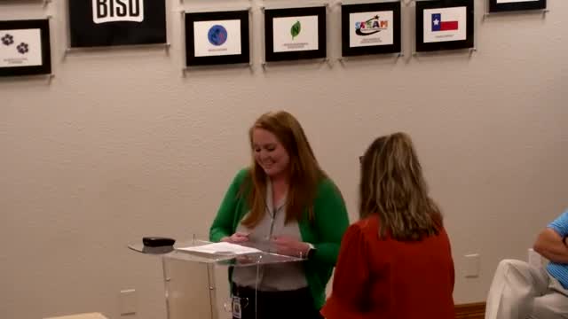 Christina Shockey named Burleson ISD 2025 Secondary Teacher of the Year