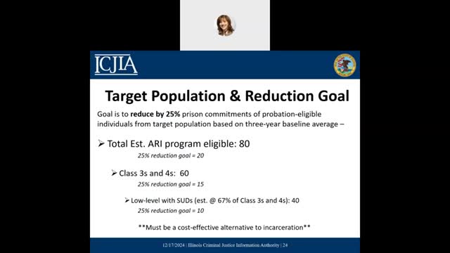 Adult Redeploy Illinois sets 25% prison reduction goal in new funding initiative