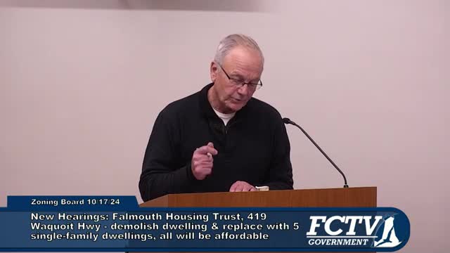 Waquoit community addresses algae blooms and septic system concerns at public meeting