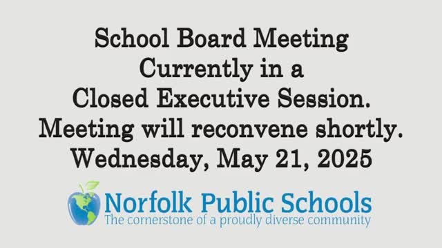 Norfolk school board adopts hearing officer’s grievance report; splits and votes separately on personnel docket
