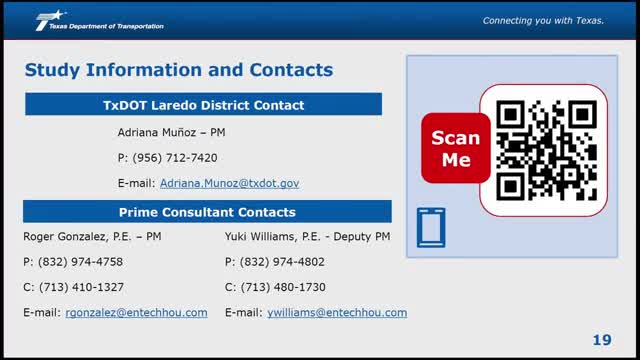 Public Meeting to Address Traffic Congestion on Mines Road and FM 1472