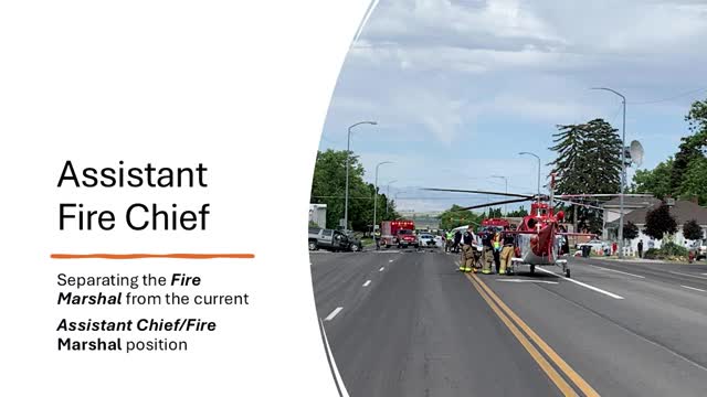 City plans to split fire marshal and assistant chief roles after Young's resignation