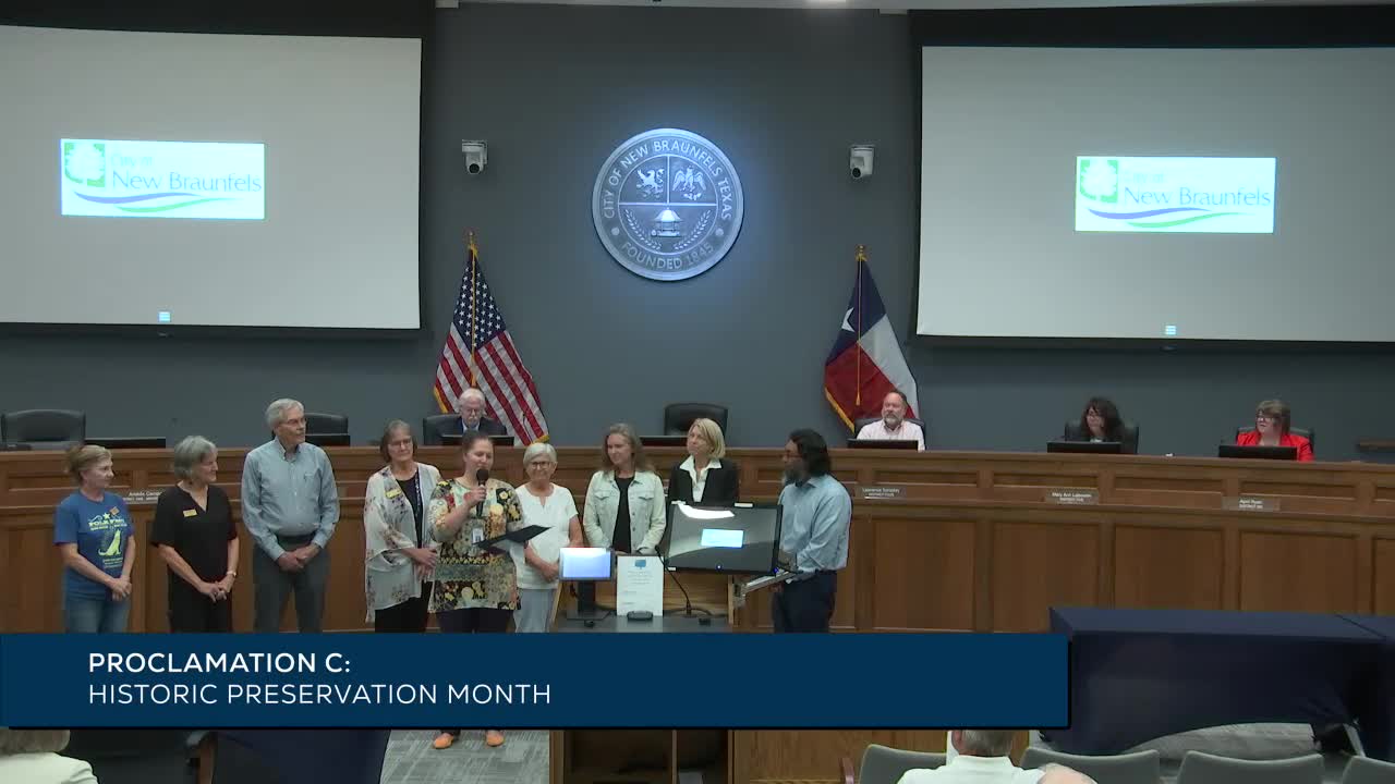 New Braunfels City Council approves arts and culture master plan contract with Designing Local