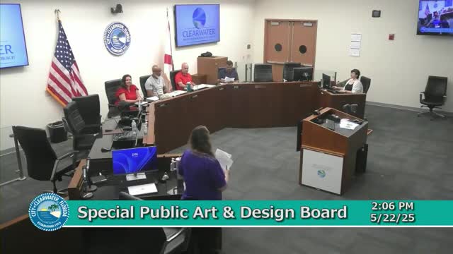 Public Art board selects 'Floaty Totem' mosaic for Clearwater Marina Walk