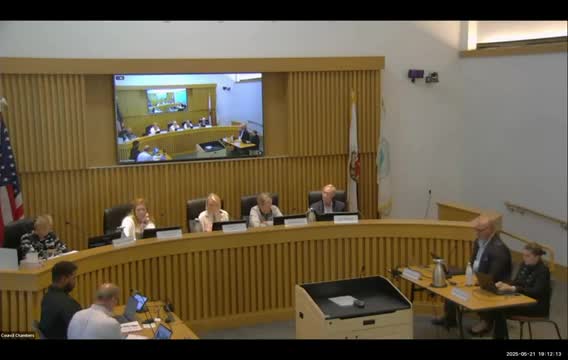 Council discusses interim frontage improvements for bike/ped routes; defers major decisions until bike–ped master plan