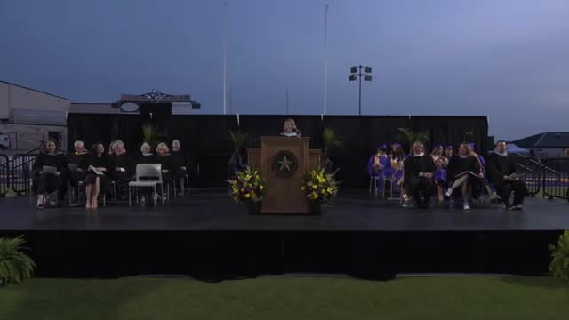 Granbury ISD superintendent certifies Class of 2025; board accepts candidates as graduates