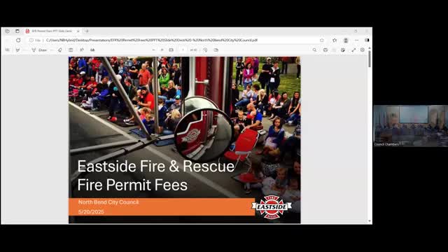 Council adopts ordinance to standardize fire permit fees with Eastside Fire and Rescue